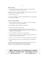 Preview for 3 page of WiMo RANGER 811H Operating Manual