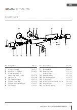 Предварительный просмотр 41 страницы WimTec ECOSAN W6 Assembly And Operating Instructions Manual