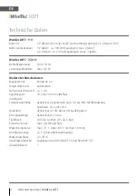 Preview for 4 page of WimTec LOFT HDK Assembly And Operating Instructions Manual