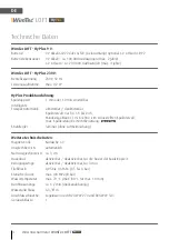 Preview for 4 page of WimTec LOFT Assembly And Operating Instructions Manual