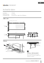 Preview for 3 page of WimTec OCEAN R7 Assembly And Operating Instructions Manual