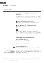 Preview for 4 page of WimTec OCEAN R7 Assembly And Operating Instructions Manual