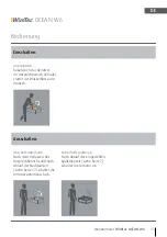 Preview for 13 page of WimTec OCEAN W6 Installation And Operating Instructions Manual