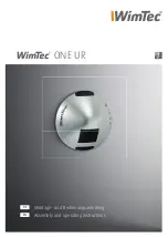 WimTec ONE UR Assembly And Operating Instructions Manual предпросмотр