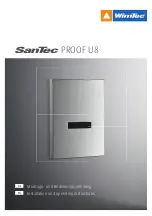 WimTec San Tec PROOF U8 9 V Installation And Operating Instructions Manual предпросмотр