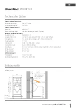 Preview for 3 page of WimTec San Tec PROOF U8 9 V Installation And Operating Instructions Manual