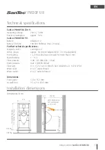 Preview for 13 page of WimTec San Tec PROOF U8 9 V Installation And Operating Instructions Manual