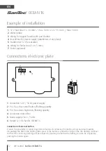 Предварительный просмотр 22 страницы WimTec SanTec OCEAN T6 Installation And Operating Instructions Manual