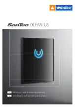 WimTec SanTec OCEAN U6 Installation And Operating Instructions Manual preview