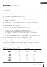 Preview for 5 page of WimTec SanTec OCEAN U6 Installation And Operating Instructions Manual