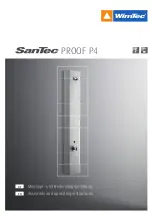 WimTec SanTec PROOF P4 Assembly And Operating Instructions Manual preview