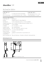 Preview for 3 page of WimTec SanTec SKY Assembly And Operating Instructions Manual