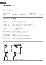 Preview for 14 page of WimTec SanTec SKY Assembly And Operating Instructions Manual