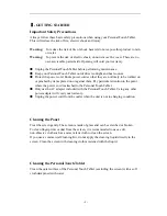 Preview for 3 page of Win Accord PTT-9726D Manual