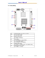 Предварительный просмотр 19 страницы WIN Enterprises MB-73240 User Manual