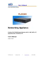 Предварительный просмотр 1 страницы WIN Enterprises PL-80240 User Manual