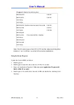 Preview for 59 page of WIN Enterprises PL-80260 User Manual