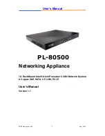 Предварительный просмотр 1 страницы WIN Enterprises PL-80500 User Manual