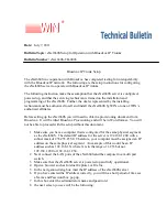 Preview for 1 page of Win eNet660S Technical Bulletin