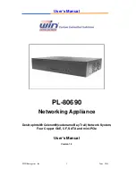 Win PL-80690 User Manual предпросмотр