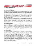 Preview for 8 page of Winbond 25Q16BVFIG User Manual