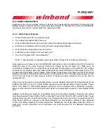 Preview for 9 page of Winbond 25Q16BVFIG User Manual