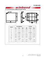 Preview for 60 page of Winbond 25Q16BVFIG User Manual