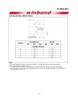 Preview for 61 page of Winbond 25Q16BVFIG User Manual