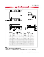 Preview for 62 page of Winbond 25Q16BVFIG User Manual