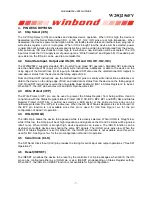 Preview for 8 page of Winbond SpiFlash W25Q256FV Manual