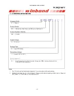 Preview for 100 page of Winbond SpiFlash W25Q256FV Manual