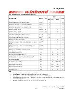 Preview for 65 page of Winbond Spiflash W25Q80BV Manual