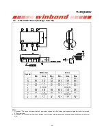 Preview for 68 page of Winbond Spiflash W25Q80BV Manual