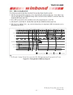 Предварительный просмотр 33 страницы Winbond W632GG6KB Series Manual