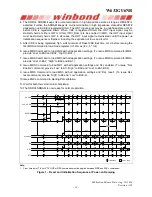 Preview for 14 page of Winbond W632GU6NB Series General Description Manual