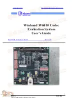 Winbond W6810 User Manual preview