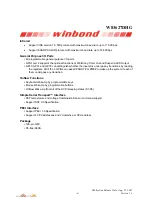 Preview for 16 page of Winbond W83627DHG Manual