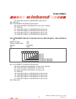 Preview for 90 page of Winbond W83627DHG Manual