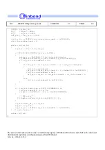 Preview for 89 page of Winbond W90P710 Programming Manual