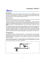 Preview for 16 page of Winbond W928C73 Instructions Manual