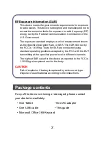 Предварительный просмотр 3 страницы Winbook TW801 Quick Start Manual