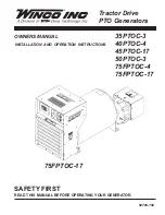 Winco 35PTOC-3 Owner'S Manual preview