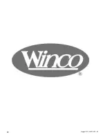 Предварительный просмотр 23 страницы Winco augustine Owner'S Operation And Maintenance Manual