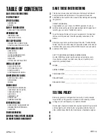 Preview for 2 page of Winco DP7500/A Installation And Operator'S Manual