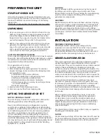 Preview for 7 page of Winco DR175F4 Installation And Operator'S Manual