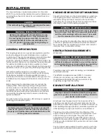 Preview for 8 page of Winco DR45F4/1 Installation & Operator'S Manual