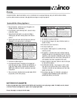 Preview for 5 page of Winco EDM-2 Operating Instructions Manual