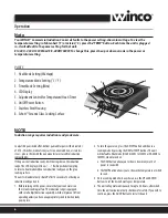 Preview for 6 page of Winco EIC-400 Operating Instructions Manual