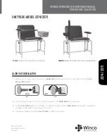 Preview for 23 page of Winco Elevate BDC 2578 Owner'S Operating And Maintenance Manual