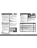 Preview for 4 page of Winco EPG-1 Use & Care Manual